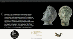 Desktop Screenshot of finds.org.uk